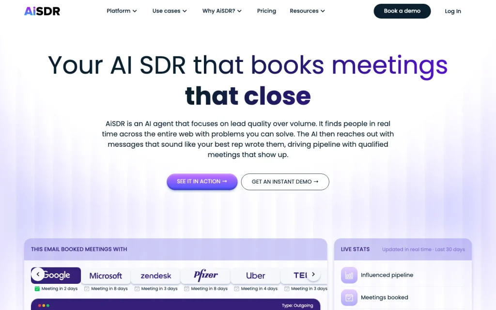 AiSDR product image