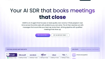 AiSDR product preview
