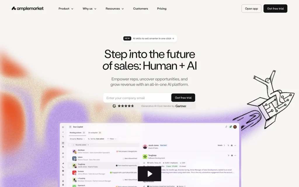 Amplemarket product image