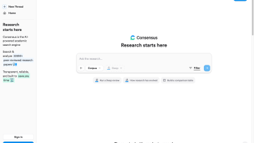 Consensus product preview