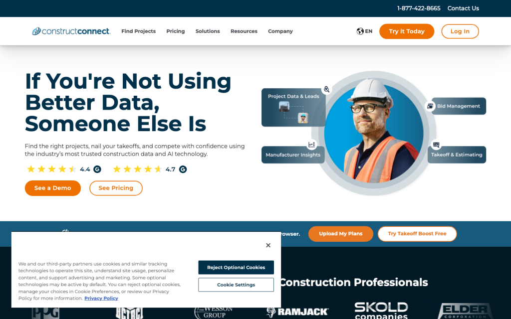 ConstructConnect product image