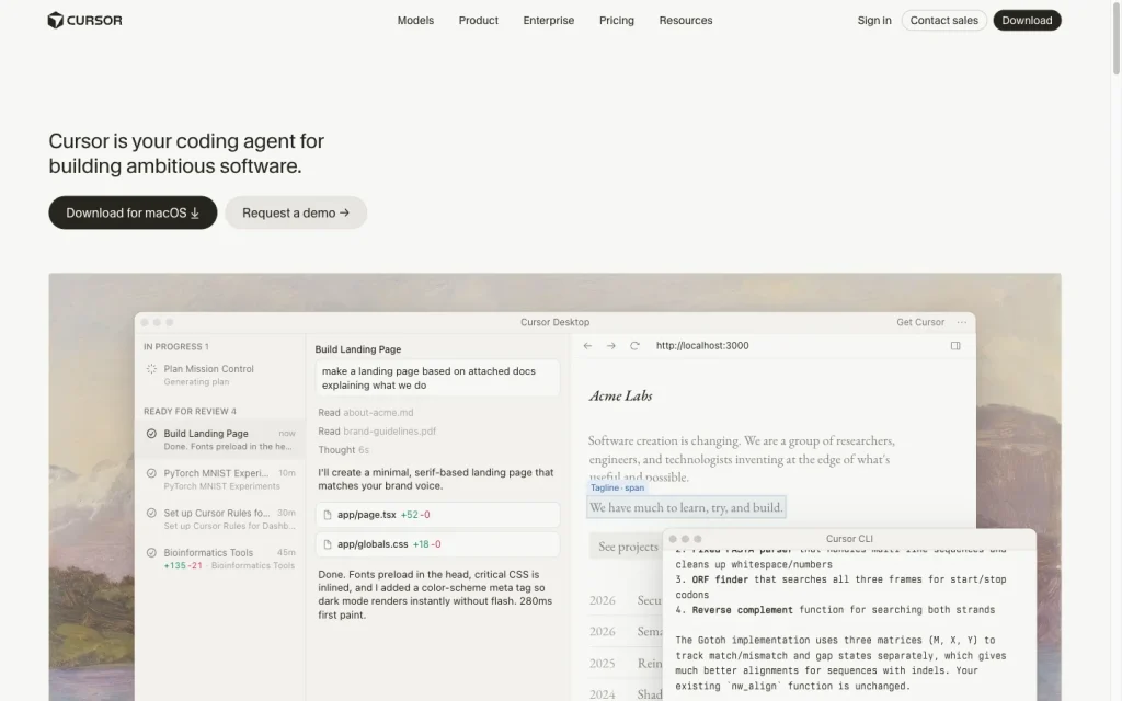 Cursor product image