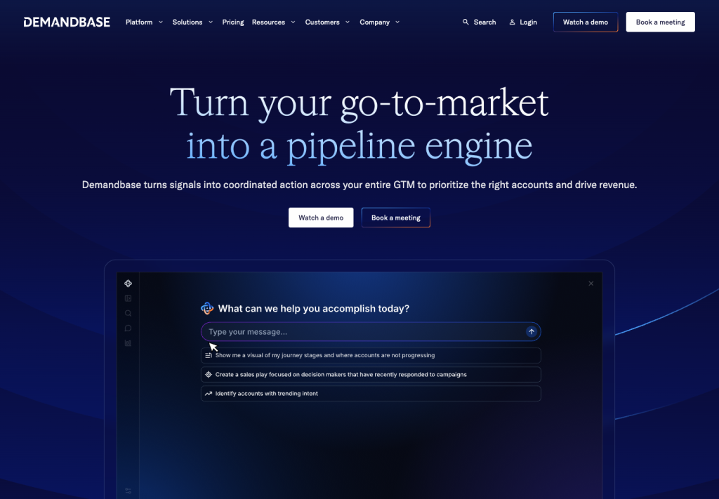 Demandbase product image