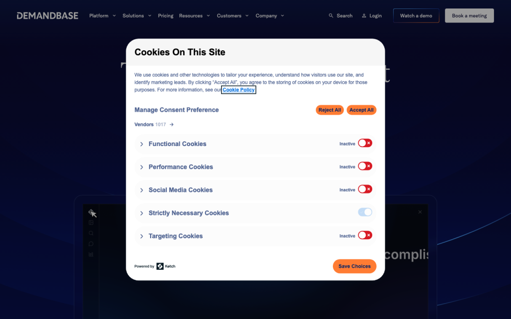 Demandbase product image