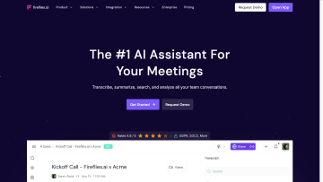 Fireflies.ai product preview