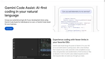 Gemini Code Assist product preview