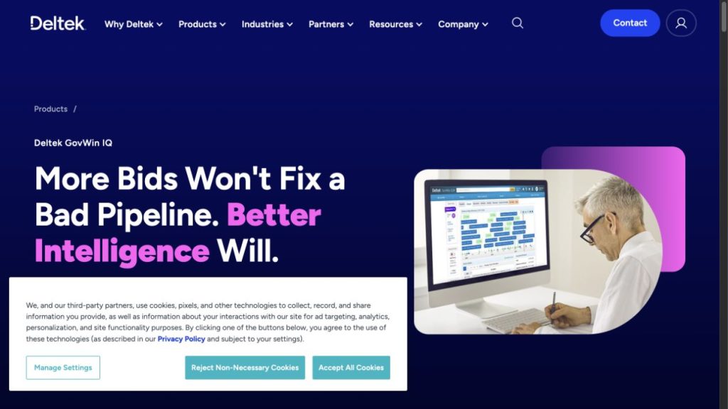 GovWin IQ product image