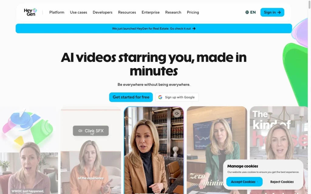 HeyGen product image