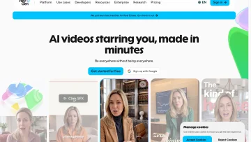 HeyGen product preview