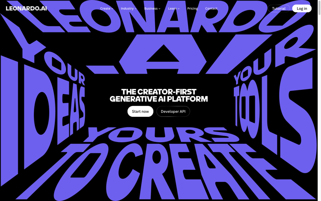 Leonardo AI product image