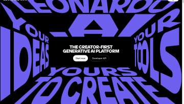 Leonardo AI product preview