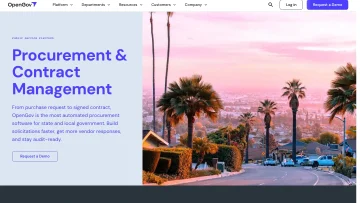 OpenGov product preview