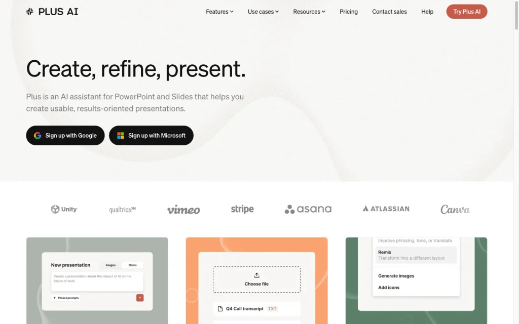Plus AI product image