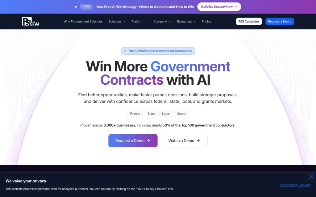 Procurement Sciences (Awarded AI) product image