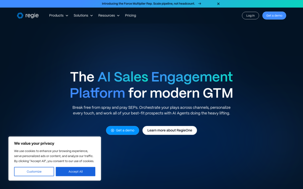 Regie.ai product image