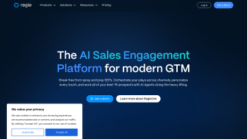 Regie.ai product preview