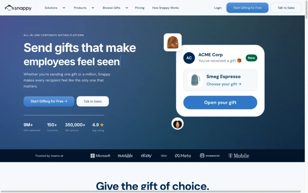 Snappy product image