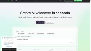 WellSaid Labs product preview