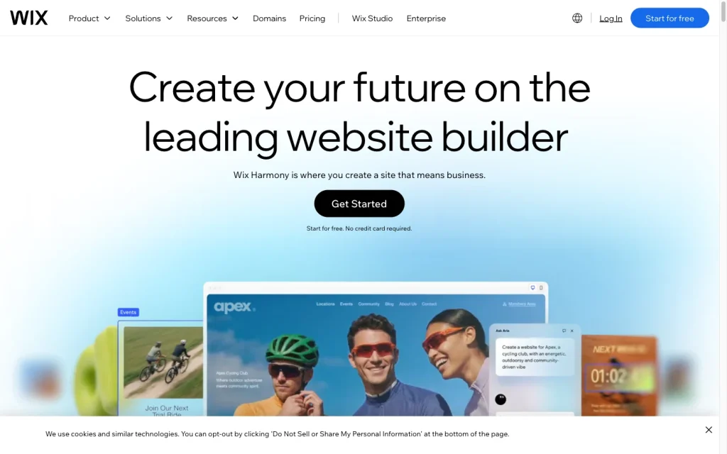 Wix product image