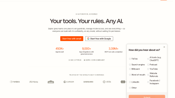 Zapier product preview